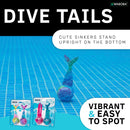 Waboba Dive Tail, Swimming Pool Diving Balls