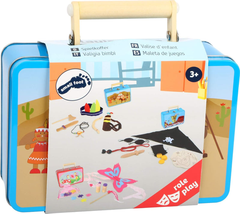 Children's playset Indian Wild West in Suitcase