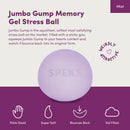 SPEKS | Gump Memory Gel Stress Ball Jumbo - Mist