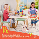 B. toys Rainbow Rings Stacking Rings