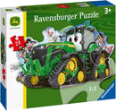 Ravensburger John Deere Tractor Shaped Puzzle 24 Pieces
