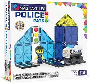 Magna -Tiles | Police Patrol 20-Piece Set