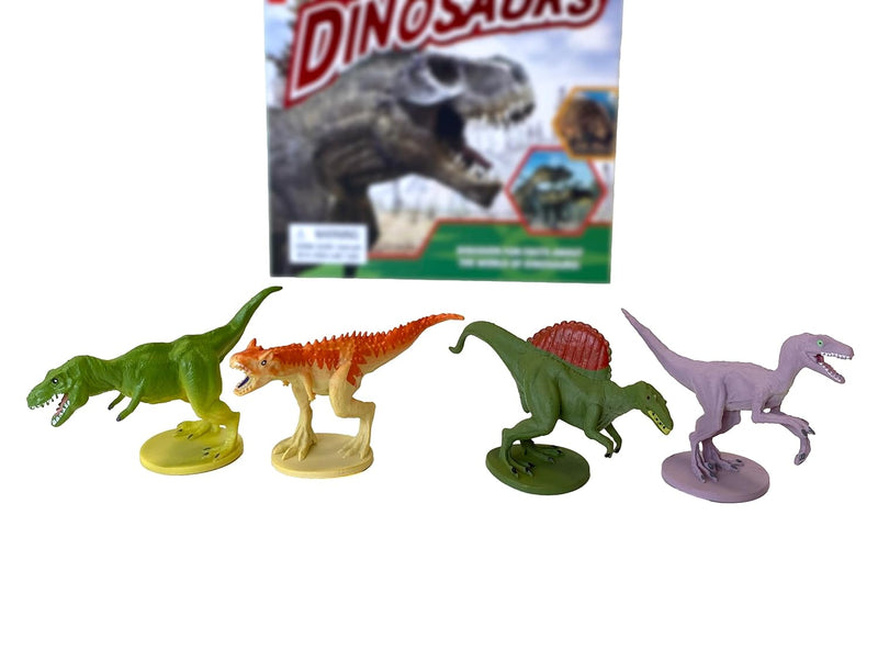 Dinosaurs Pocket Explorers with Figurines and Fact Book