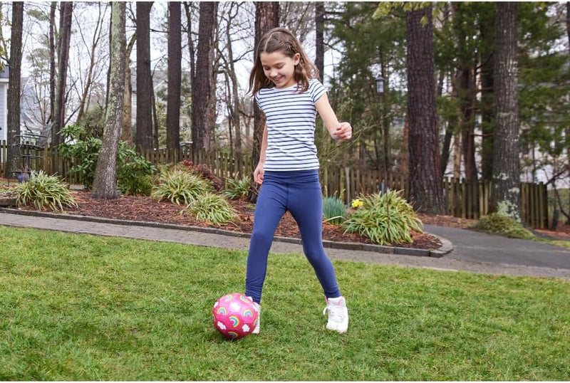 Crocodile Creek - Glitter Soccer Ball - Rainbow (Size 3)