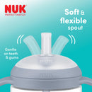 Nuk | Perfect Match Learner Straw Bottle - Penguin Blue