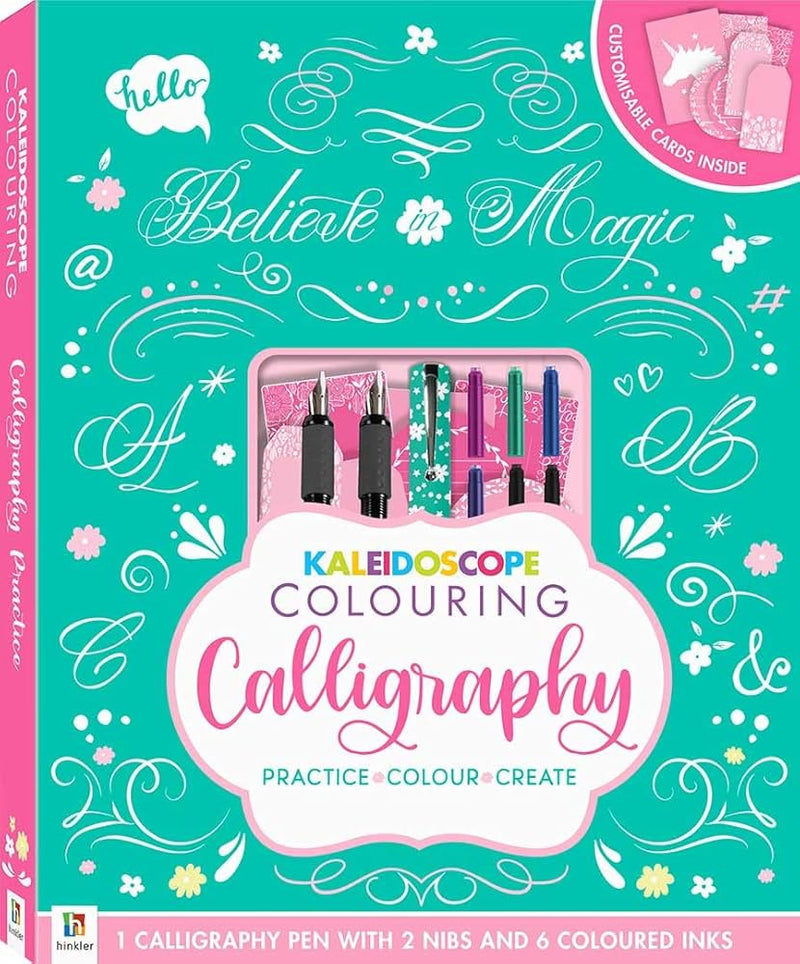 Kaleidoscope Colouring Calligraphy Kit RRP $21.99  SPECIAL