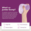SPEKS | Gump Memory Gel Stress Ball Jumbo - Mist