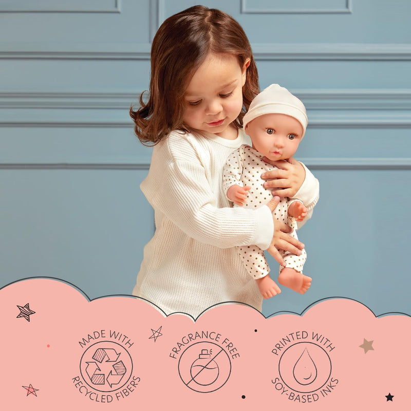 LullaBaby 14" Baby Doll - Med Skin