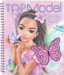 Topmodel Colouring Book Butterfly