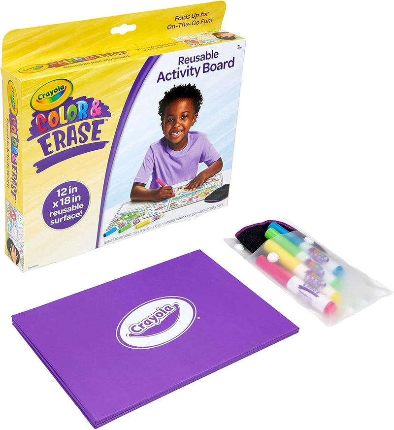 Crayola | Colour & Erase Reusable Activity Board