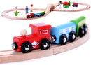 Wooden Magnetic Trains -  4 pack