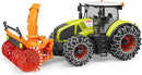 Bruder | Claas Axion 950 w/snowchains and snow blower