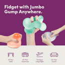 SPEKS | Gump Memory Gel Stress Ball Jumbo - Mist