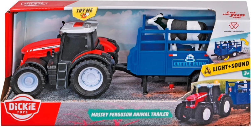 Dickie Toys | Massey Ferguson Animal Trailer