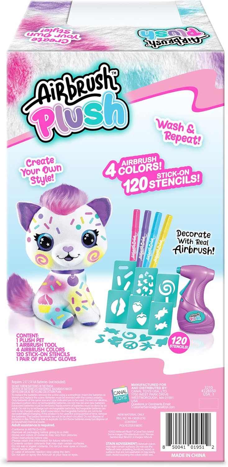 Airbrush Plush Large Kitty!