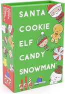 Santa Cookie Elf Candy Snowman Card Game