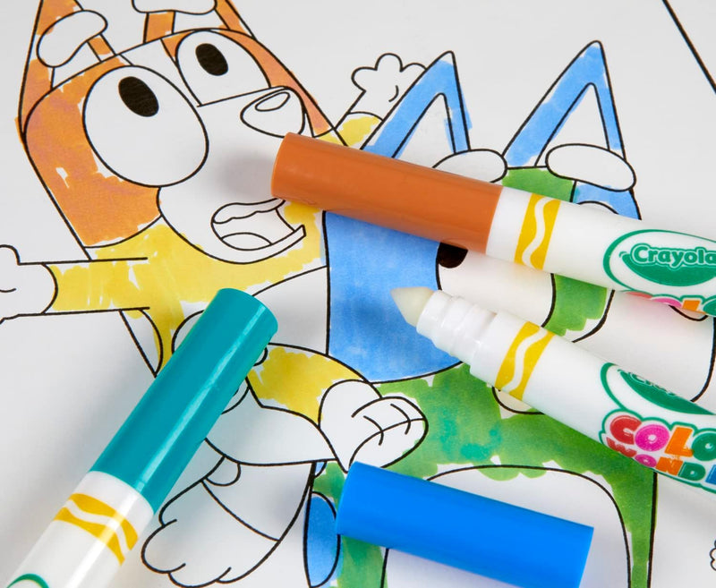 Crayola Colour Wonder Mess Free Colouring Bluey