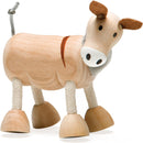 Anamalz Poseable Wood Figurine - Donkey