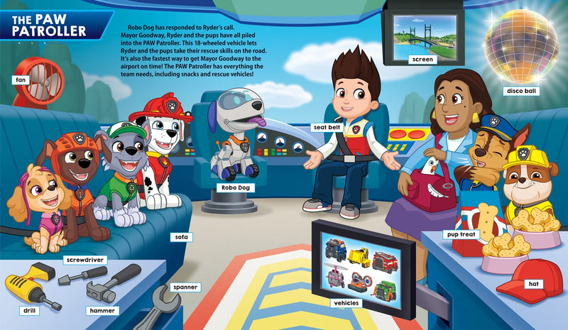 Paw Patrol Big Busy Word Book RRP $39.99