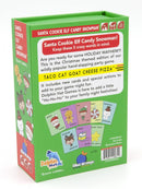 Santa Cookie Elf Candy Snowman Card Game