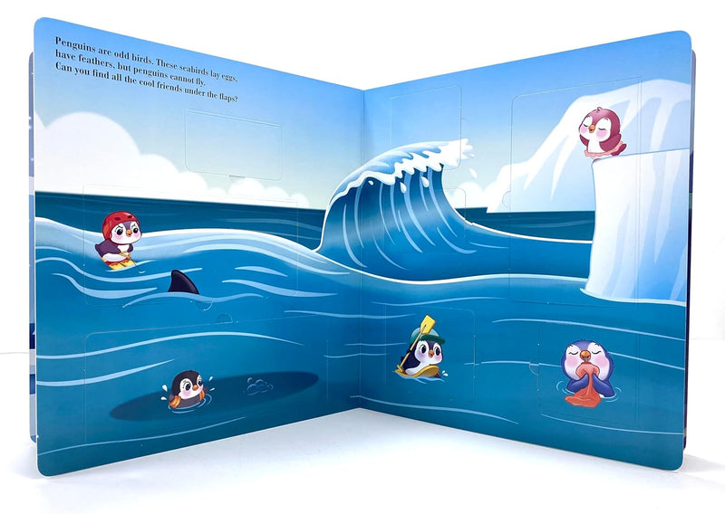 Plucky Penguins Flip Flap Fun Book