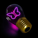 Stellar House | Pink Butterfly Lightbulb Lamp USB Recharge