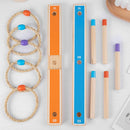 Wooden Ring Toss Game for All Ages – Indoor and Outdoor Fun for Everyone!