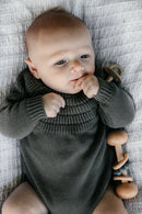 Classical Child | Wooden Beech Rattle - Asstd Colours