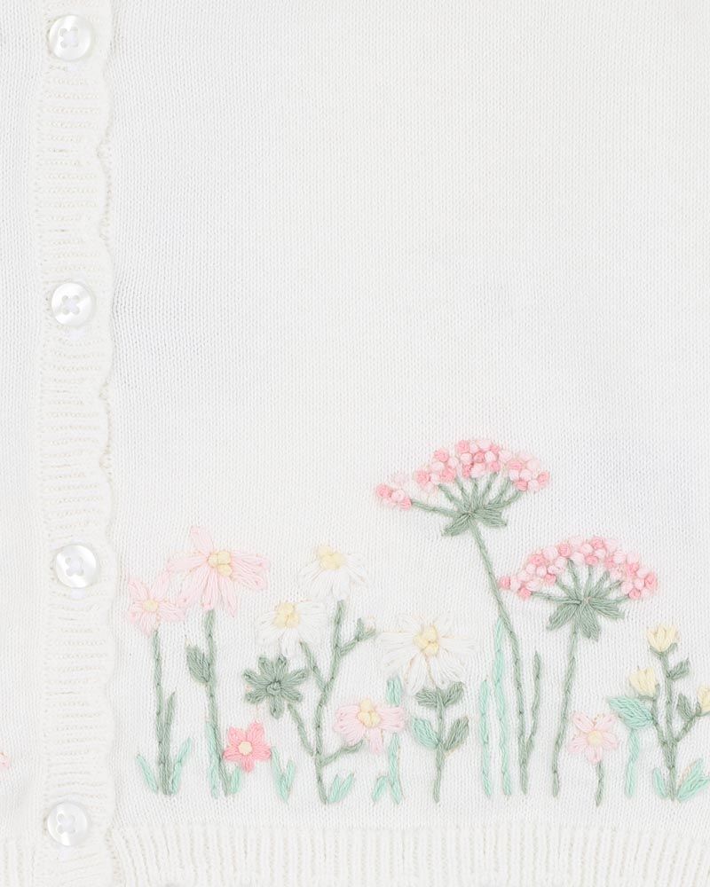 Bébé | Bonnie Hand Embroided Knitted Cardigan