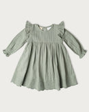 Babu | Muslin Charlotte Dress Long Sleeve RRP $69.00