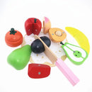 Woody Puddy | Fruit and Vegetables Magnetic Wooden Toys Set