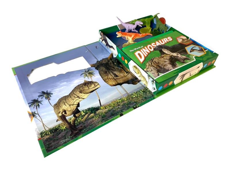 Dinosaurs Pocket Explorers with Figurines and Fact Book