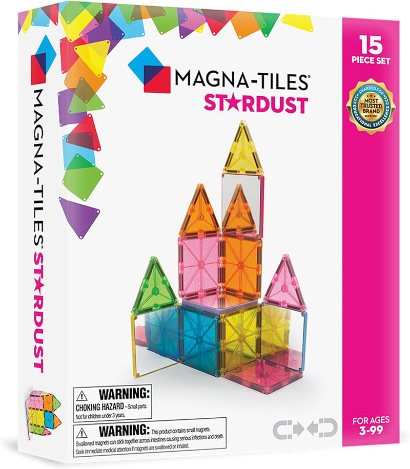 Magna-Tiles | Stardust 15-Piece Set