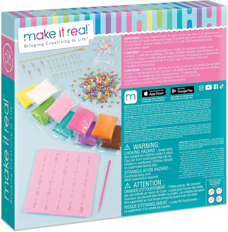Make It Real Clay Charm Diy Jewellry Kit