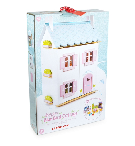Le Toy van | Blue Bird Cottage Dollshouse & Furniture