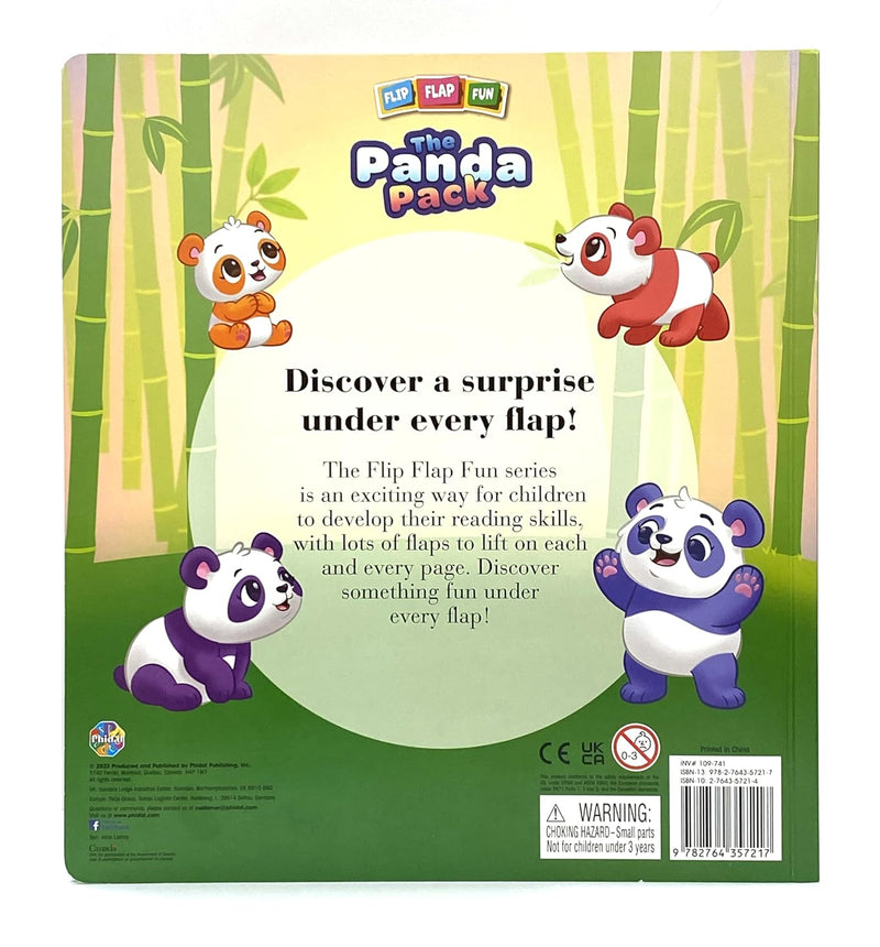 The Panda Pack Flip Flap Fun Book