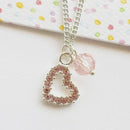 Lauren Hinkley | Diamante Heart Necklace
