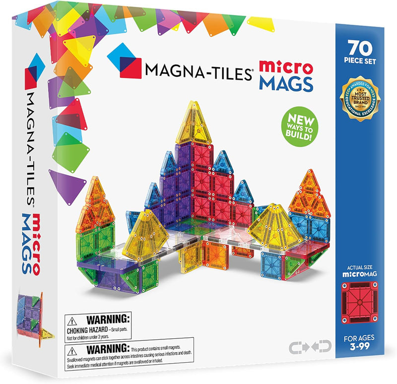 Magna-Tiles | microMAGS™ 70 Piece Set