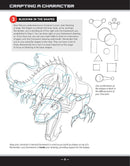 Manga to the Max Drawing and Colouring Book: Dragons