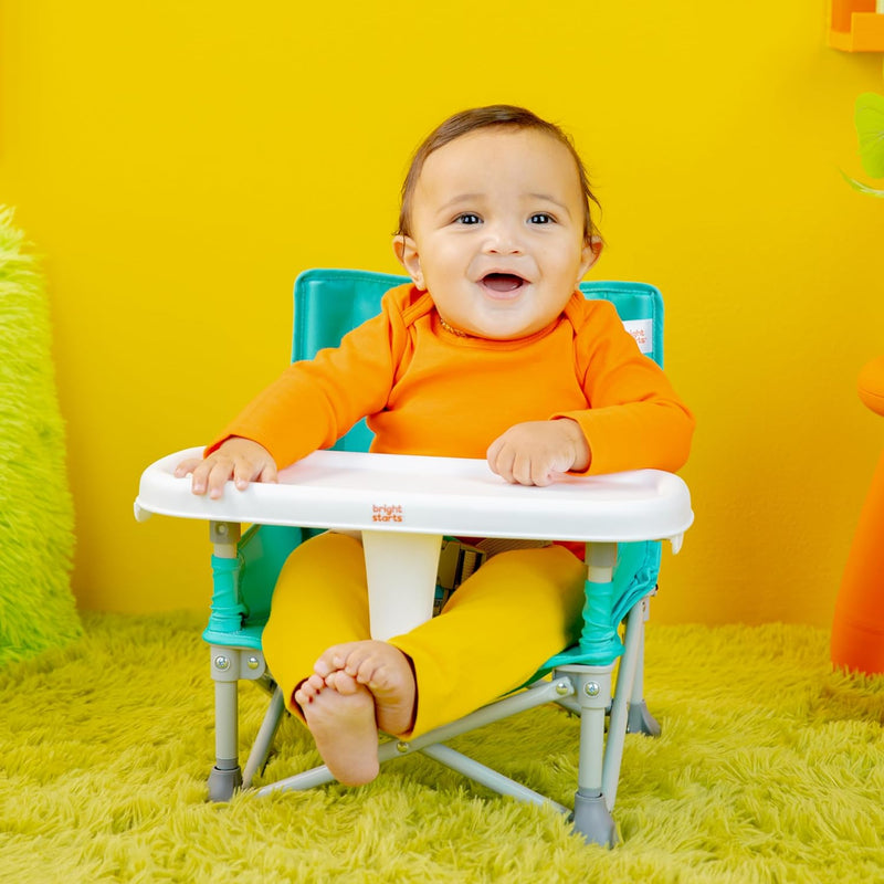 Bright Starts Pop N Sit Portable Booster Seat - Teal