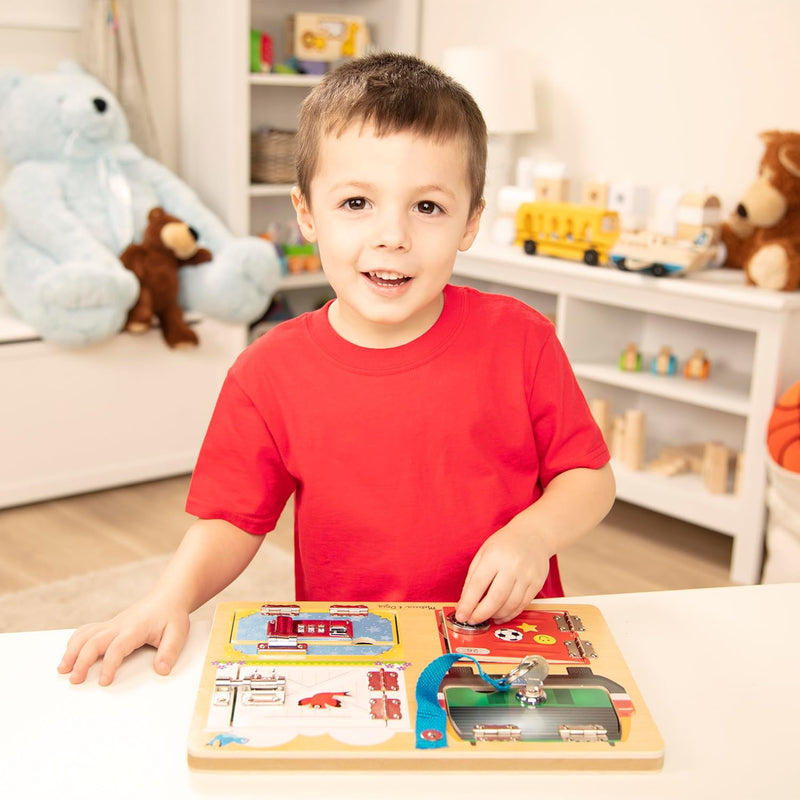 Melissa & Doug |  Lock & Latch Board