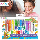 Ooly Body & Face Paint Crayons