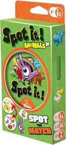 Spot it! Animals Jr. Card Game Boxed
