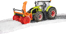 Bruder | Claas Axion 950 w/snowchains and snow blower