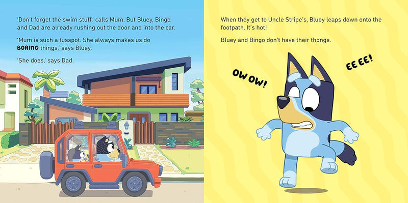 Bluey: The Pool Book - Board Book