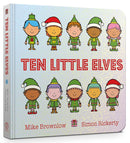 Ten Little Elves Board Book