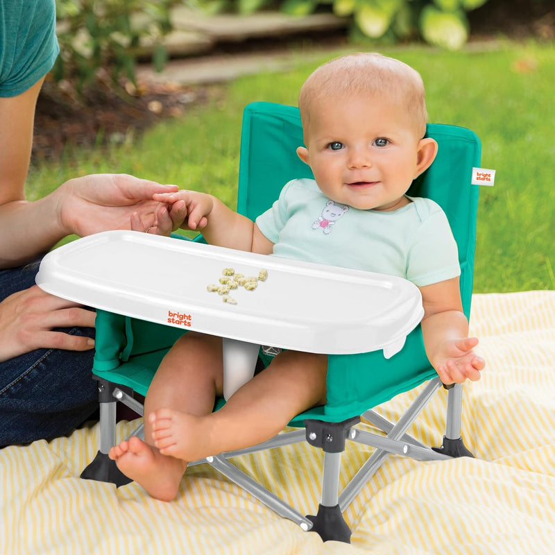 Bright Starts Pop N Sit Portable Booster Seat - Teal