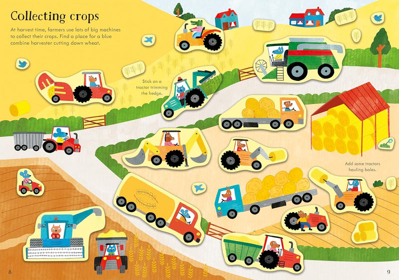 SDD | Little First Stickers Tractors and Trucks