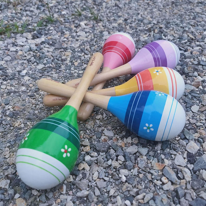 Simyi | 2-Pack Wooden Maracas