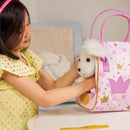 Pucci Pups – Pink Crown Glam Bag & Maltese Pup
